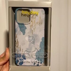 Heyday Blue and Gold Phone Case for iPhone 12 Pro Max & 13 Pro Max